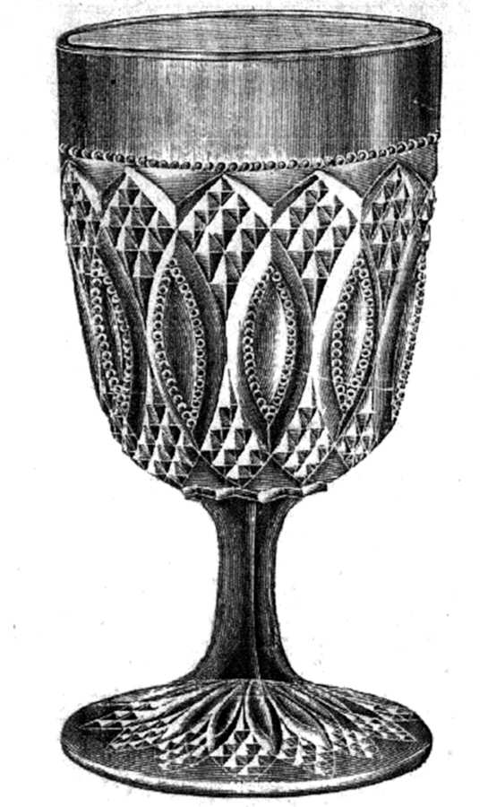 Louisiana Water Goblet by US Glass-1