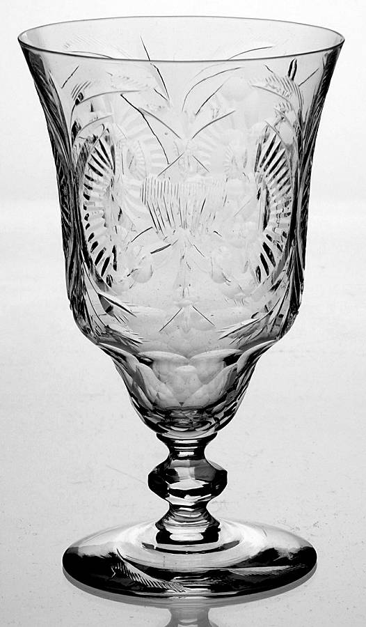 UNK404 Low Water Goblet by Unknown Manufacturer-1