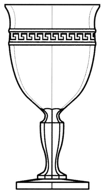 US Sheraton Water Goblet by US Glass-1