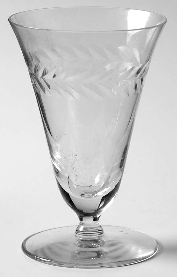 Unk425 (Cut Stem) Juice Glass by Unknown Manufacturer-1