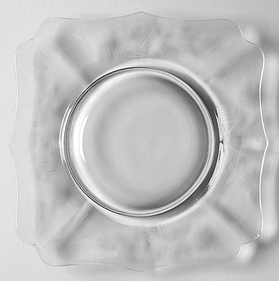UNK432 Square Salad Plate by Unknown Manufacturer-1