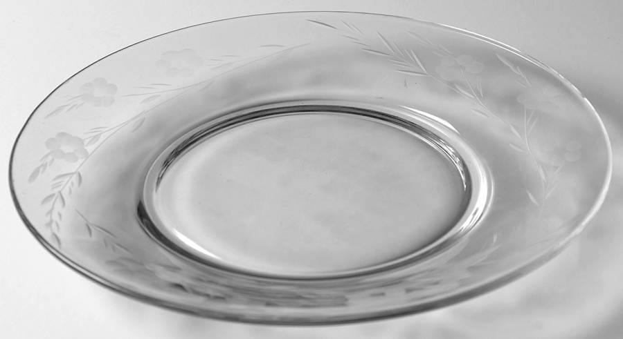 UNK433 Luncheon Plate by Unknown Manufacturer-1