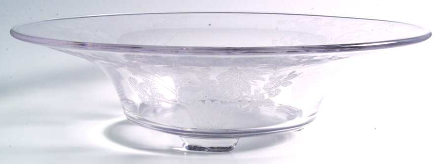 UNK435 12" 3-Toed Footed Bowl by Unknown Manufacturer-1