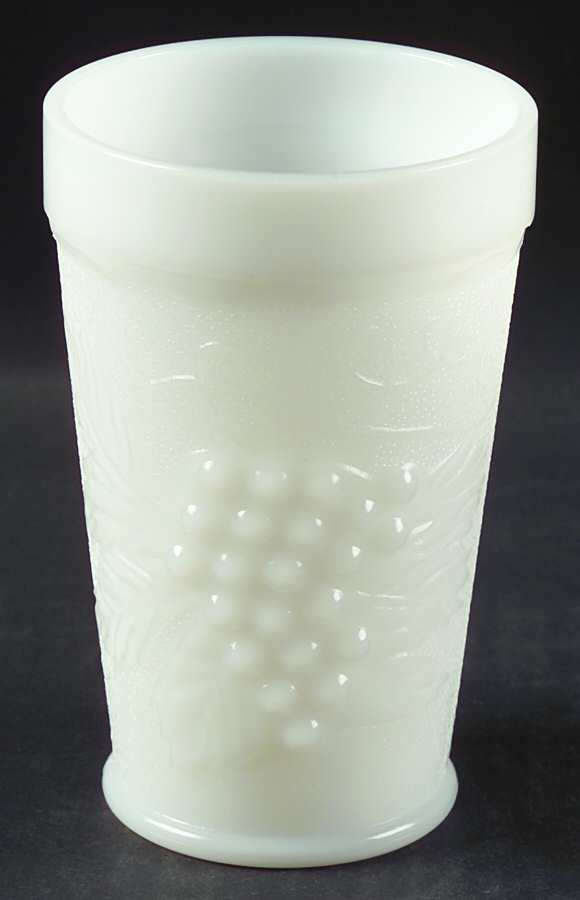 Big Top-Milkglass-1 9 Oz Flat Tumbler by Big Top Crystal-1