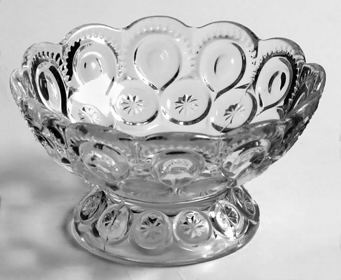 Moon and Star Sauce Dish by US Glass-1
