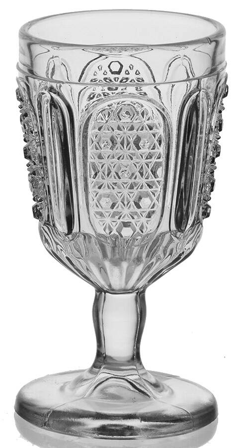 Fine Cut and Panel Wine Glass by US Glass-1