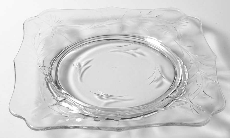 UNK457 Square Salad Plate by Unknown Manufacturer-1
