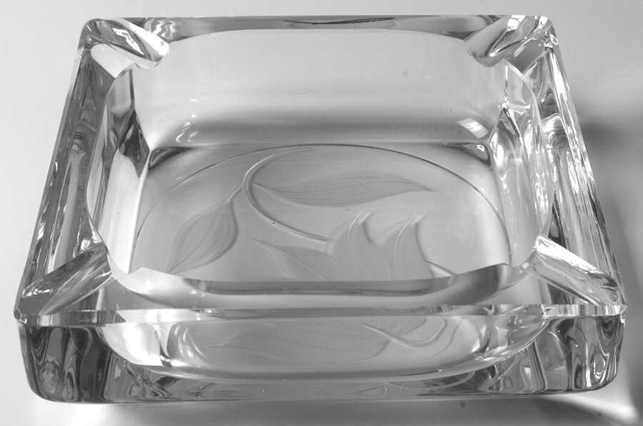 UNK462 6" Square Ashtray by Unknown Manufacturer-1