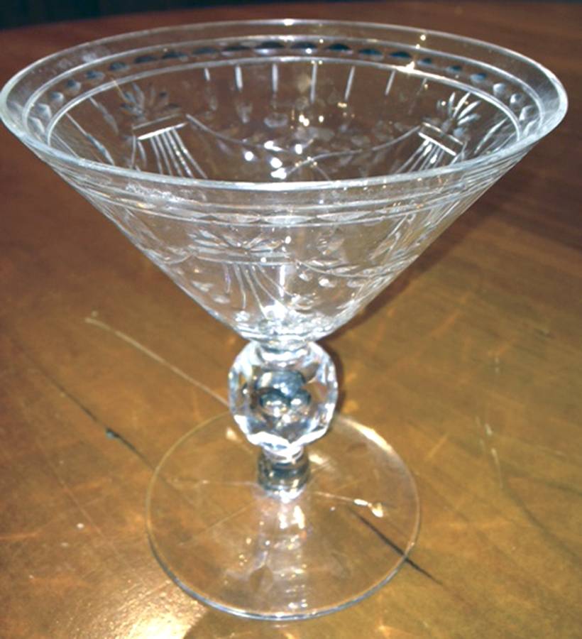 UNK467 Champagne/Tall Sherbet by Unknown Manufacturer-1