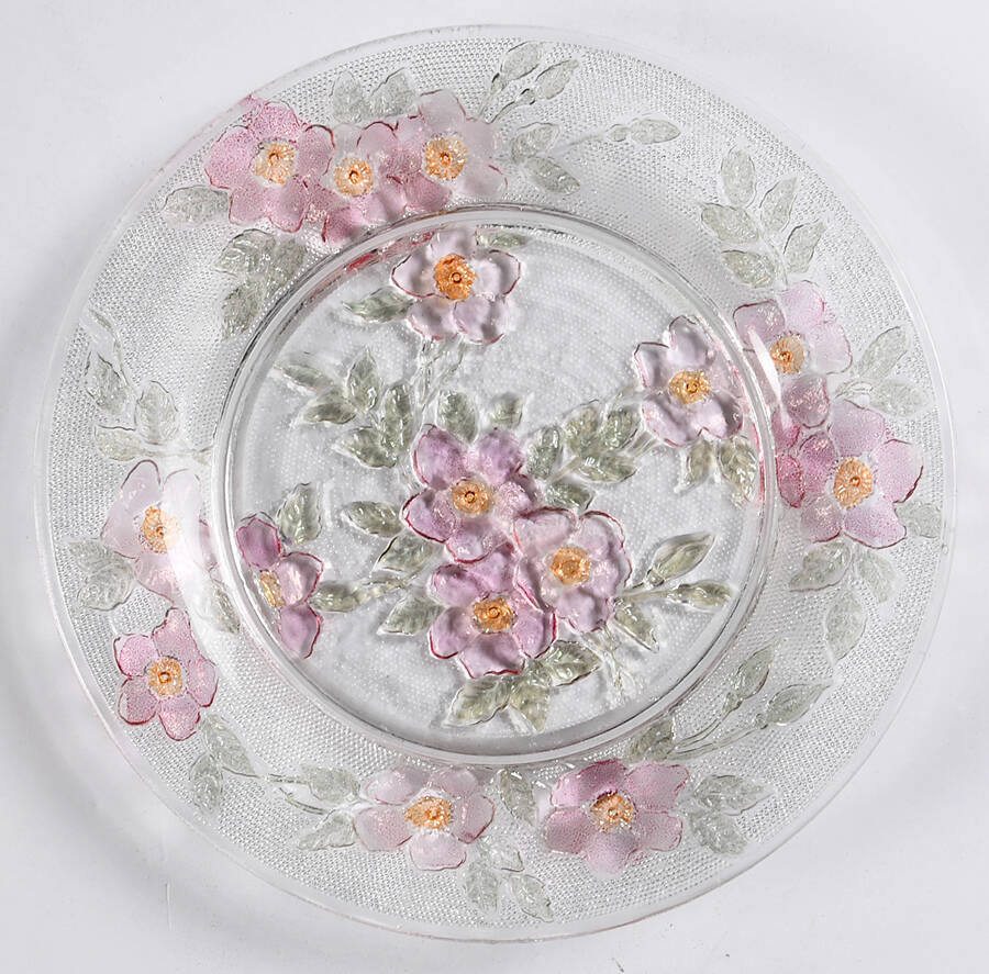 Rosanna Clear Luncheon Plate by Kig (Indonesia)-1