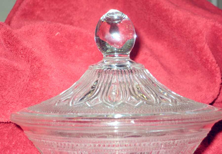 Beaded Band Lid for Candy Jar by Unknown Manufacturer-1