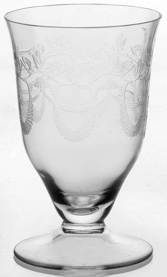 UNK492 Footed Tumbler by Unknown Manufacturer-1