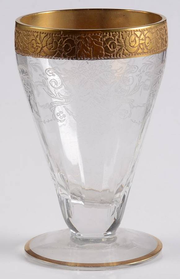 UNK509 Clear Juice Glass by Unknown Manufacturer-1