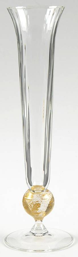 Manhattan Gold 10" Bud Vase by Union Street-1