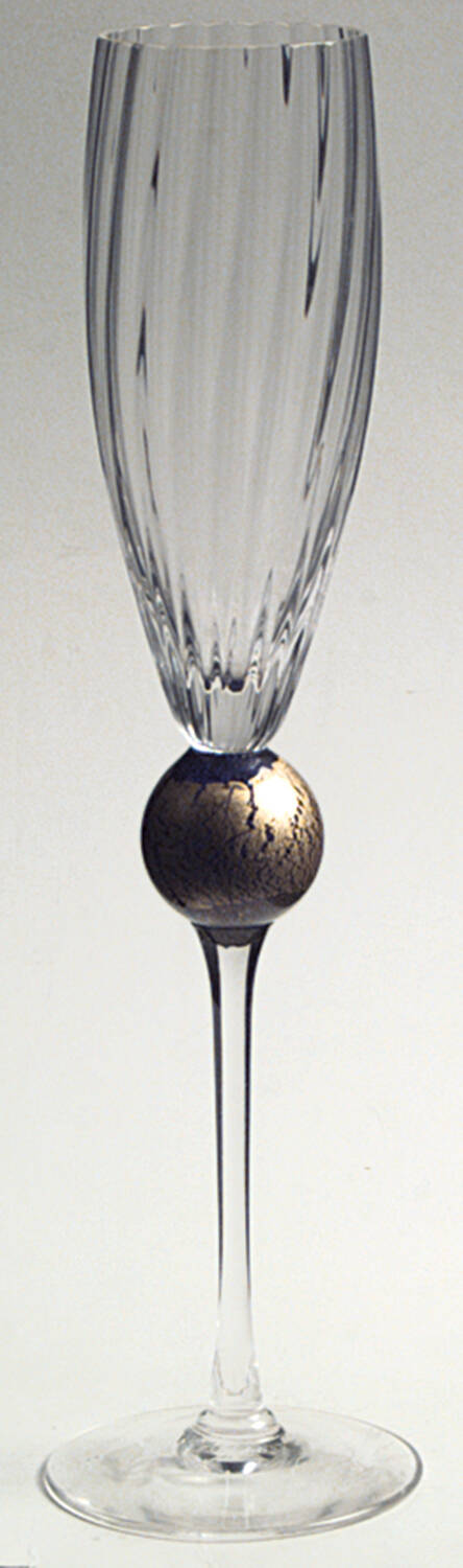 Manhattan Cobalt Blue Fluted Champagne by Union Street-1