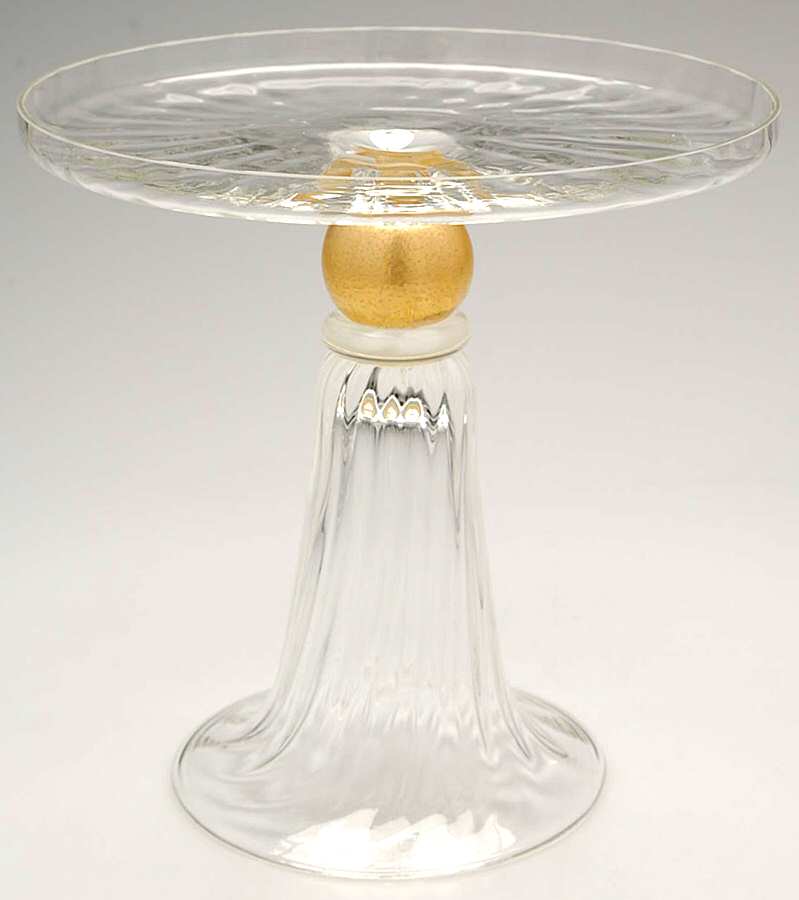 Manhattan Gold Cake Stand No Dome by Union Street-1