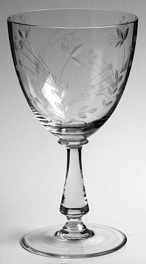 UNK538 Water Goblet by Unknown Manufacturer-1