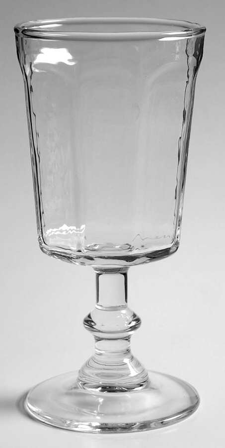 UNK542 Clear Wine Glass by Unknown Manufacturer-1