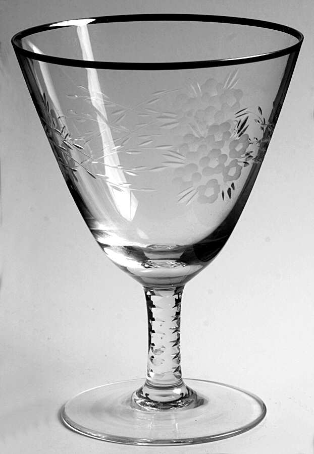 UNK567 Water Goblet by Unknown Manufacturer-1