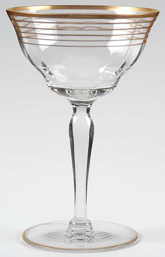 UNK262G Champagne/Tall Sherbet by Unknown Manufacturer-1