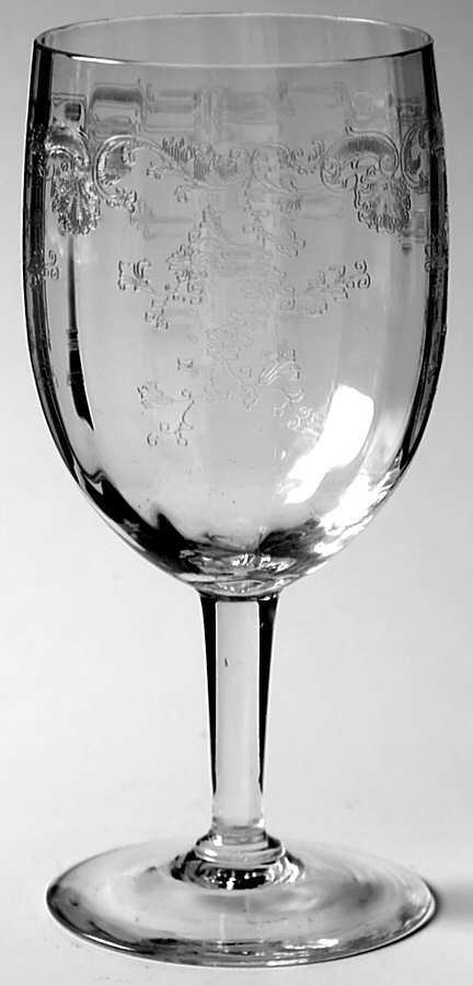 UNK582 Water Goblet by Unknown Manufacturer-1