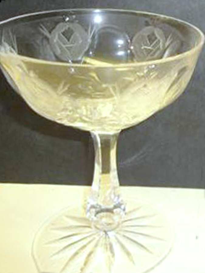 UNK588 Champagne/Tall Sherbet by Unknown Manufacturer-1
