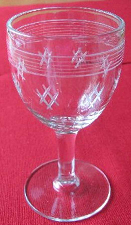 UNK613 Water Goblet by Unknown Manufacturer-1