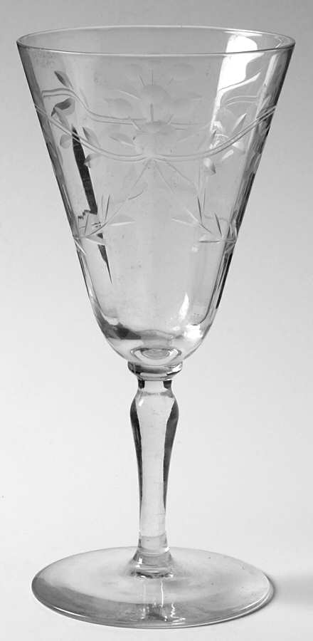UNK617 Water Goblet by Unknown Manufacturer-1