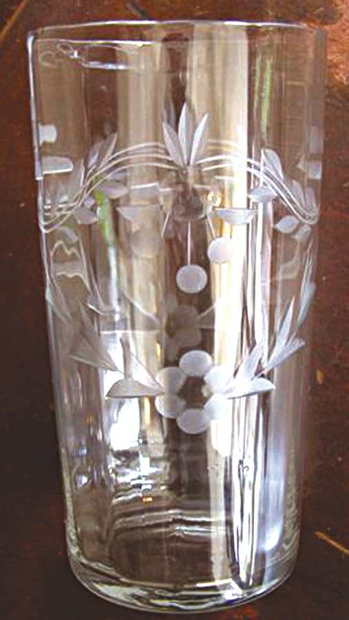 UNK617 Flat Tumbler by Unknown Manufacturer-1