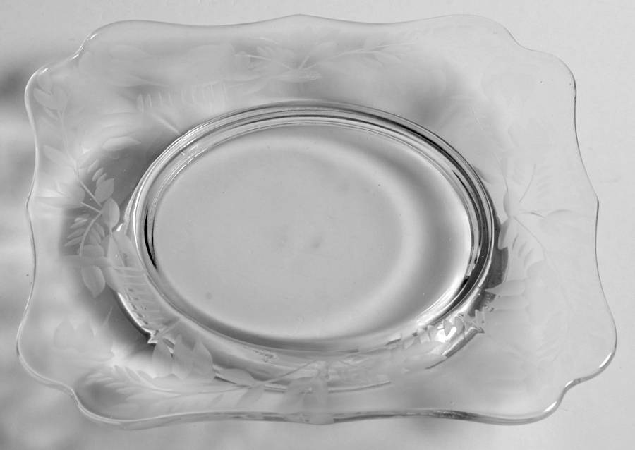 UNK642 Square Bread & Butter Plate by Unknown Manufacturer-1