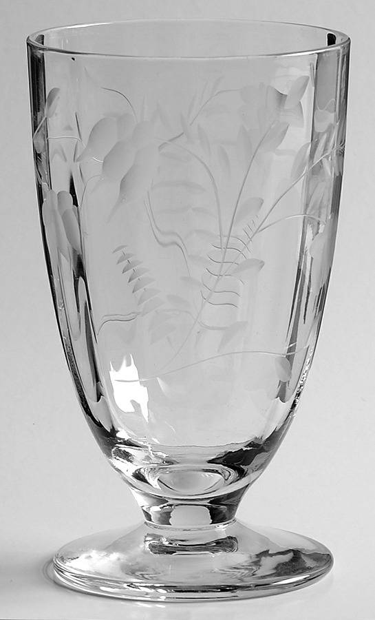 UNK642 Footed Tumbler by Unknown Manufacturer-1