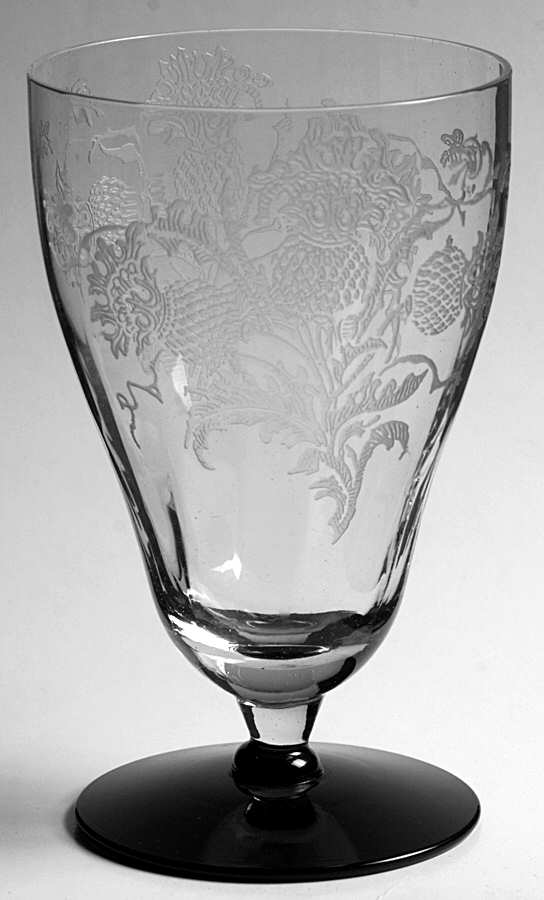 UNK709 Footed Tumbler by Unknown Manufacturer-1