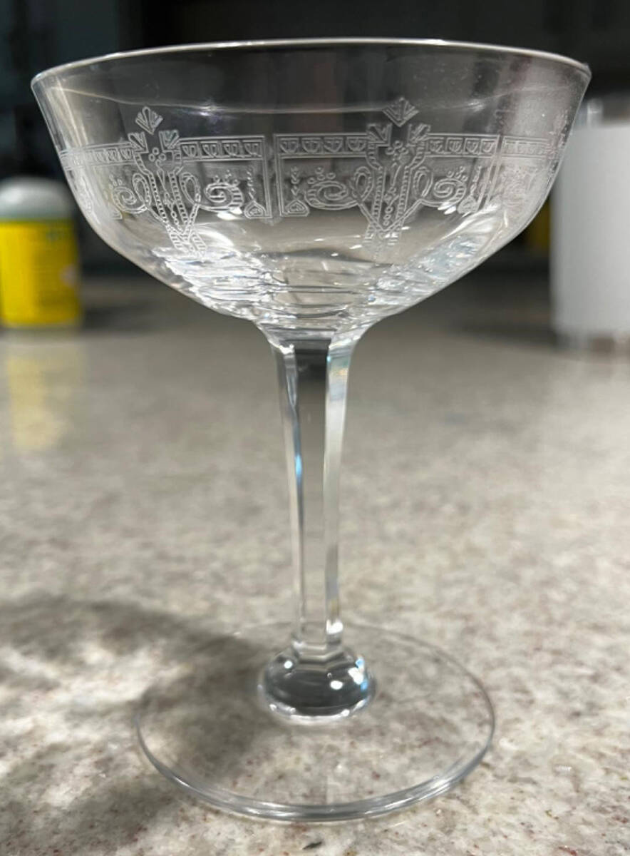 UNK717 Champagne/Tall Sherbet by Unknown Manufacturer-1