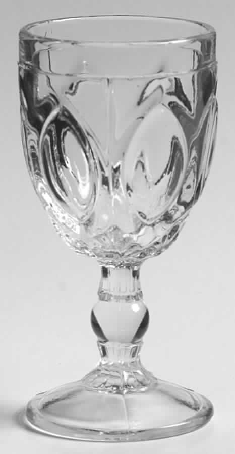 Almond Clear Wine Glass by US Glass-1
