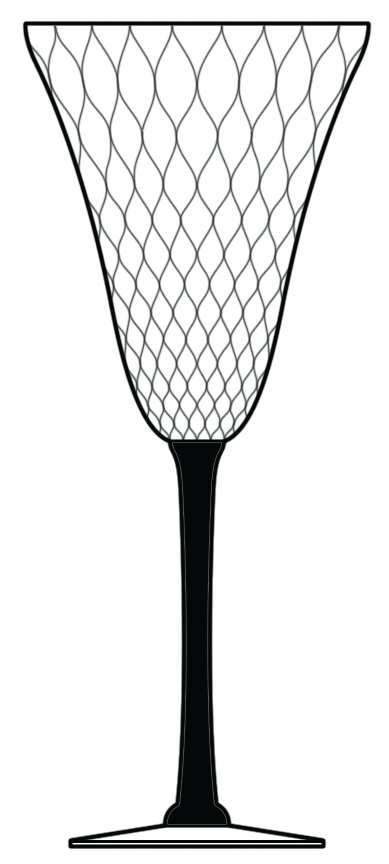 Seville Black Water Goblet by Union Street-1