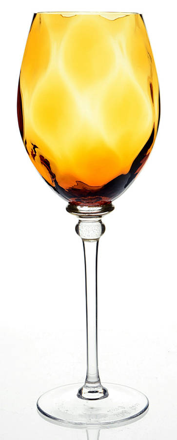 Sienna Crystal (Gold) Amber Bordeaux Wine by Union Street-1