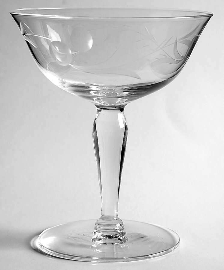 UNK749 Champagne/Tall Sherbet by Unknown Manufacturer-1