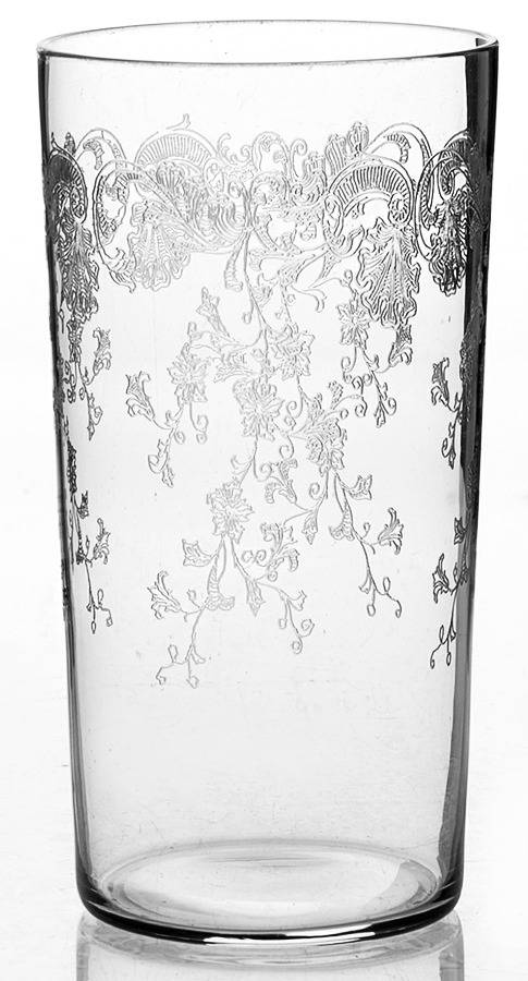 UNK582 Clear (Non Optic) 8 Oz Flat Tumbler by Unknown Manufacturer-1