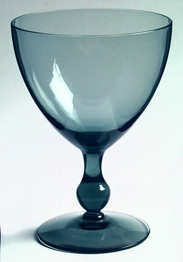UNK289 Gray Water Goblet by Unknown Manufacturer-1