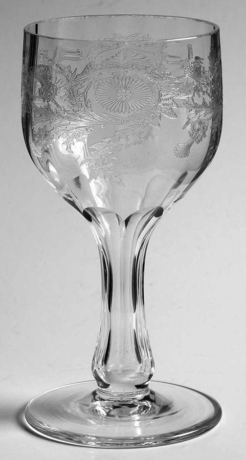 UNK832 Tall Hollow Stem Champagne by Unknown Manufacturer-1