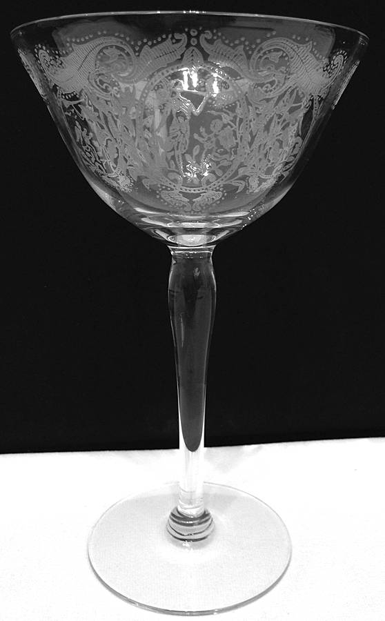 UNK1231 Champagne/Tall Sherbet by Unknown Manufacturer-1