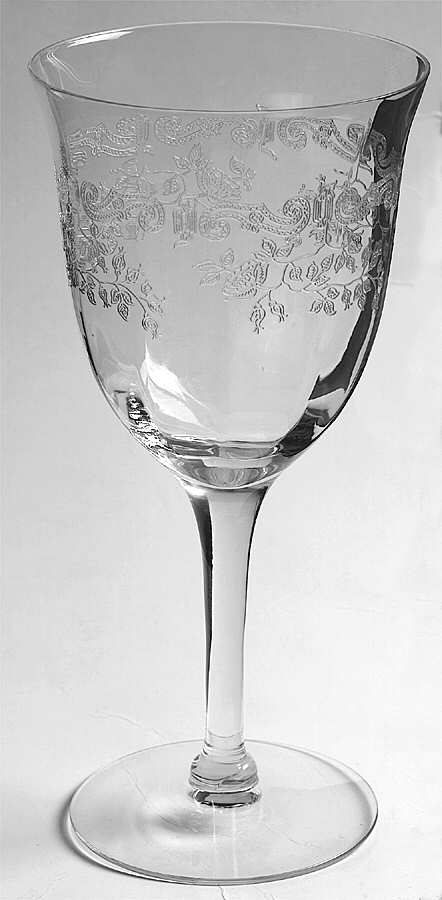 UNK891 Water Goblet by Unknown Manufacturer-1
