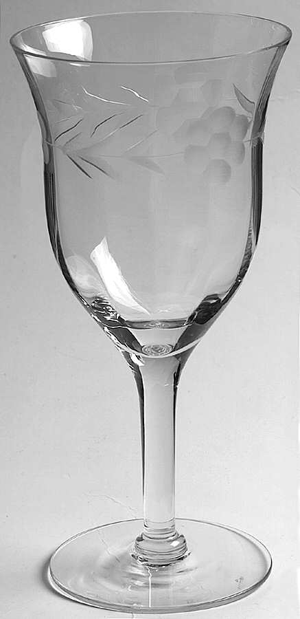 UNK906 Water Goblet by Unknown Manufacturer-1