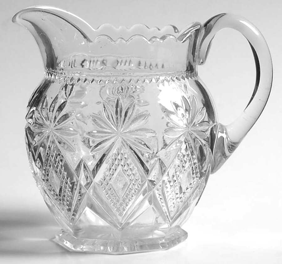 Shoshone Clear Creamer by US Glass-1
