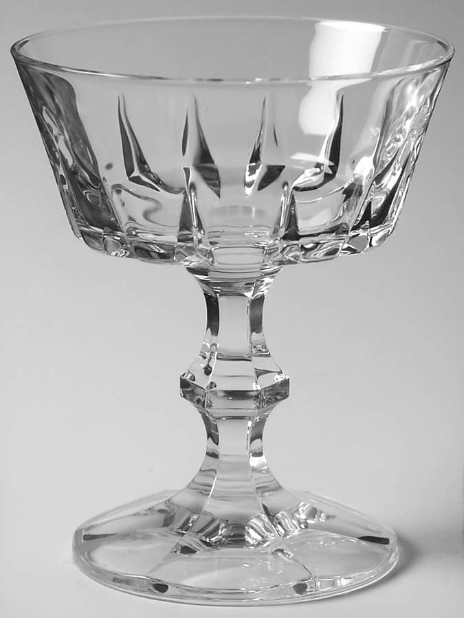 UNK913 Champagne/Tall Sherbet by Unknown Manufacturer-1