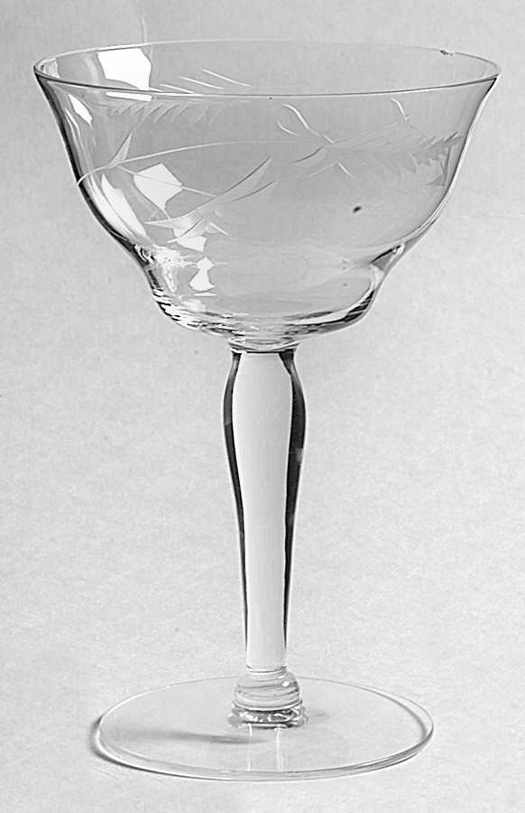 UNK1017 Champagne/Tall Sherbet by Unknown Manufacturer-1