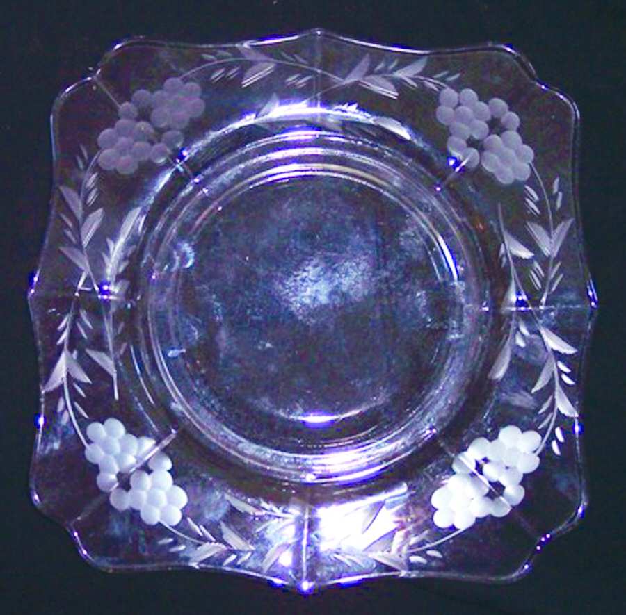 UNK1022 7" Salad Plate by Unknown Manufacturer-1