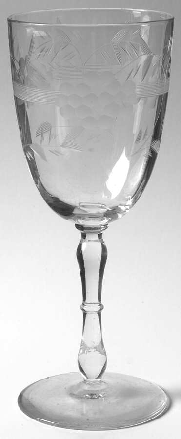 UNK1022 Water Goblet by Unknown Manufacturer-1