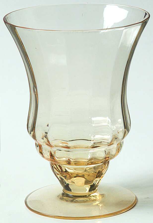 UNK1034 Yellow 6 Oz Footed Tumbler by Unknown Manufacturer-1