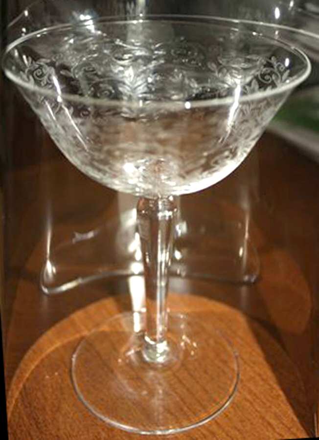 UNK1035 Champagne/Tall Sherbet by Unknown Manufacturer-1